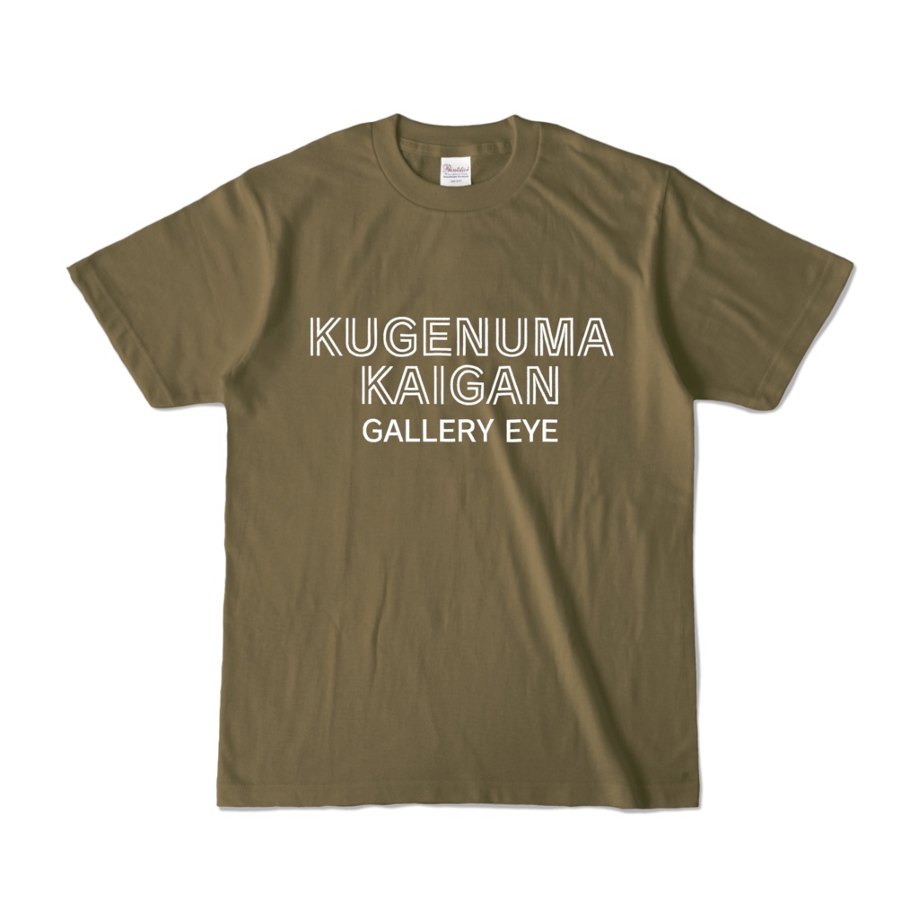 KUGENUMA KAIGAN GALLERY EYEシャツ(片面)