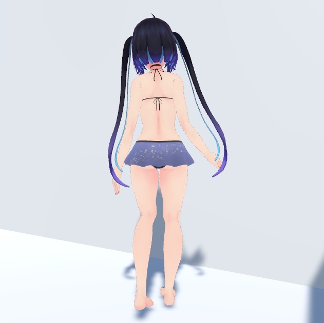 『ぐれーず』ちゃん用 スカートビキニ