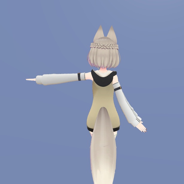 『京狐』さん用パーカー&アームウォーマー