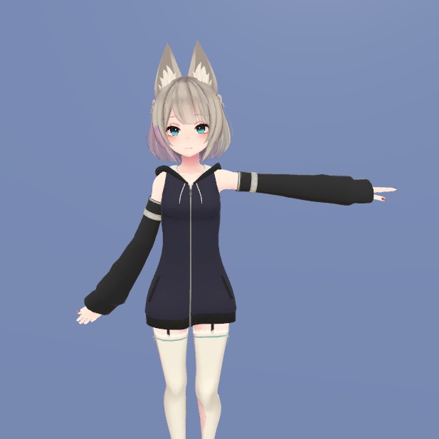 『京狐』さん用パーカー&アームウォーマー