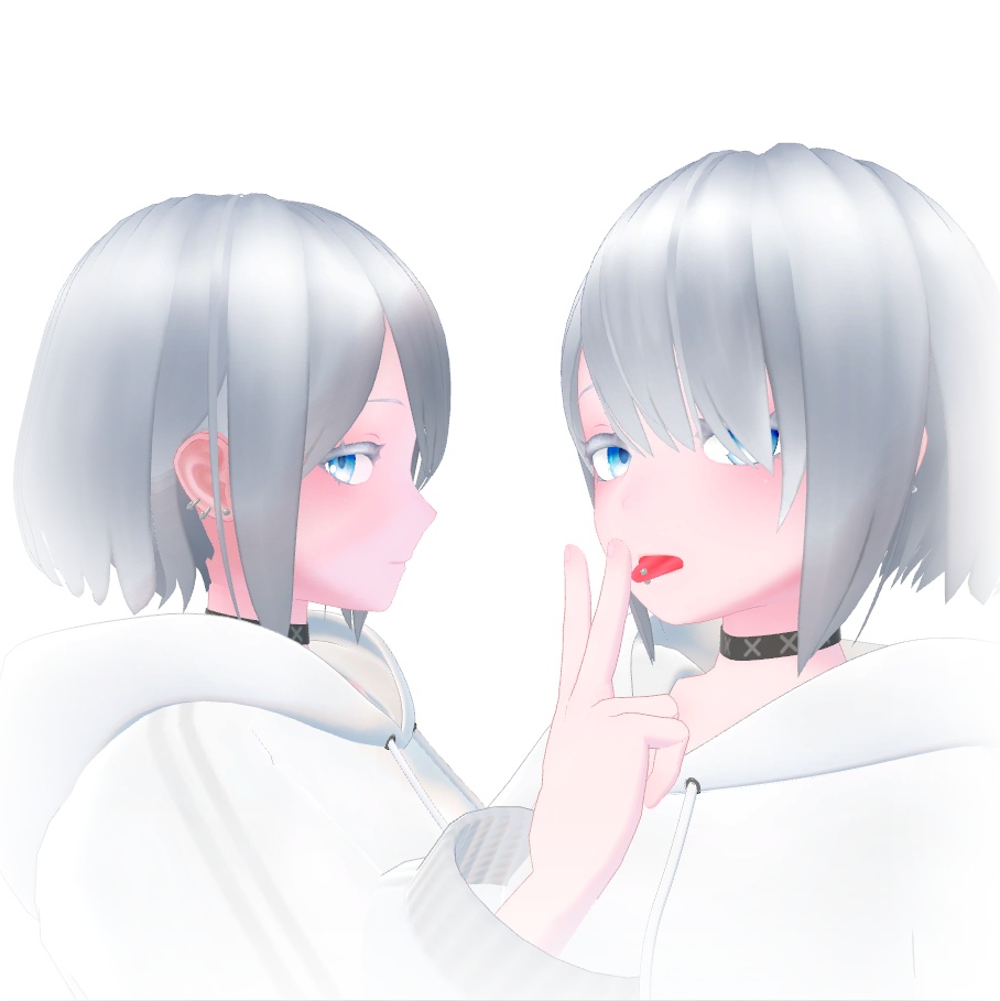 オリジナル3Dモデル「ナイ」
