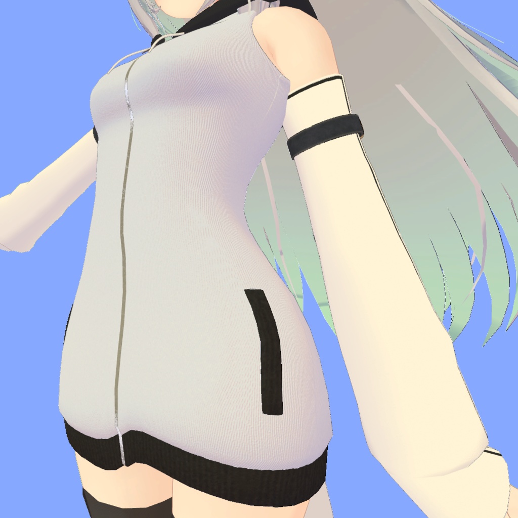 『ウルフェリア』さん用パーカー&アームウォーマー