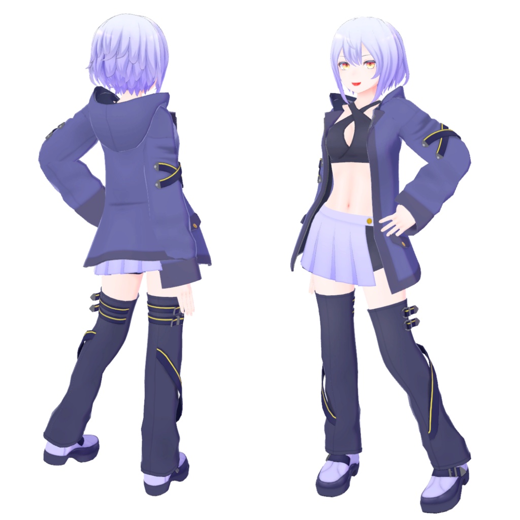 オリジナル3Dアバター「シャガ」