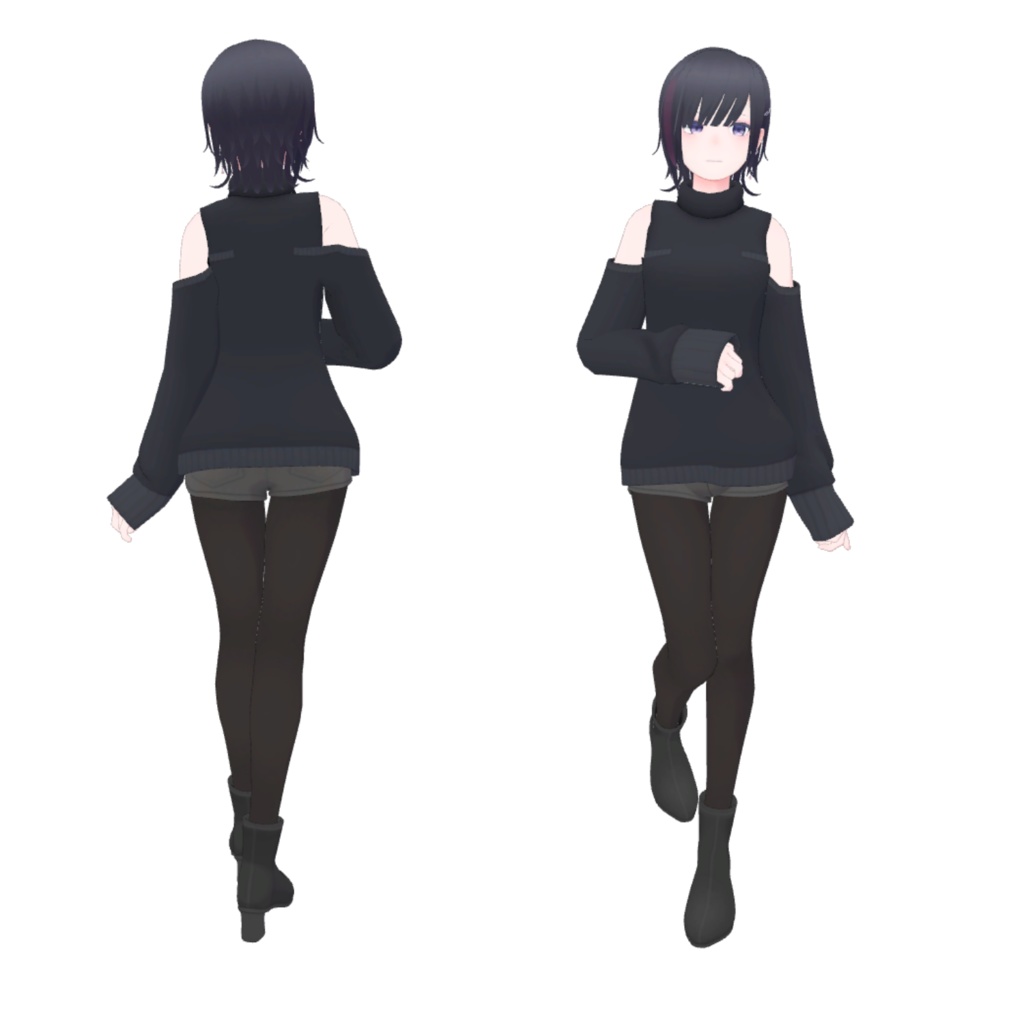 オリジナル3Dモデル「菱花」