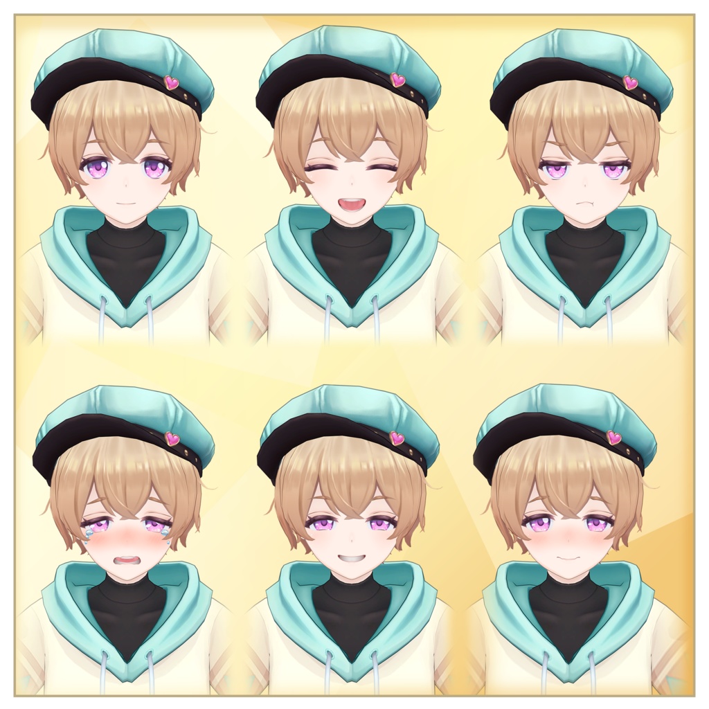 オリジナル3Dモデル「あさみ」