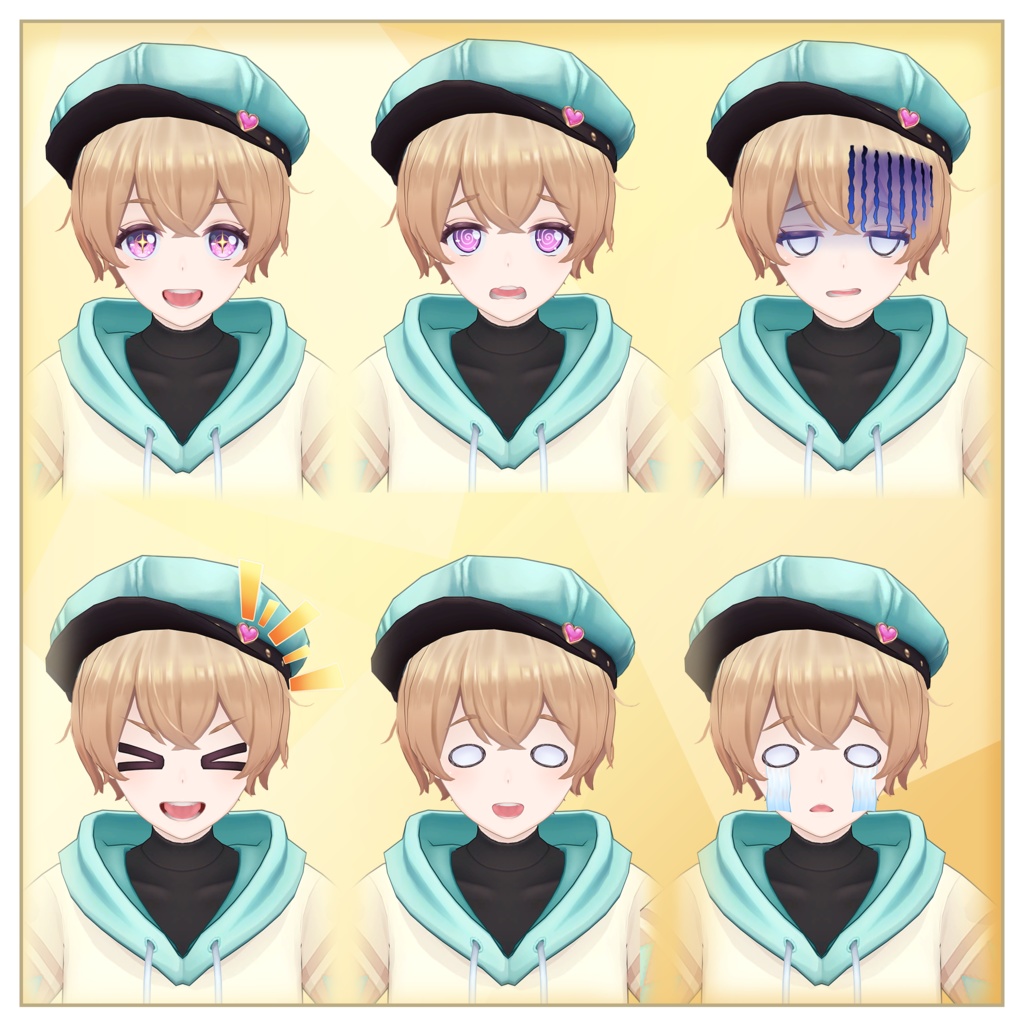 オリジナル3Dモデル「あさみ」