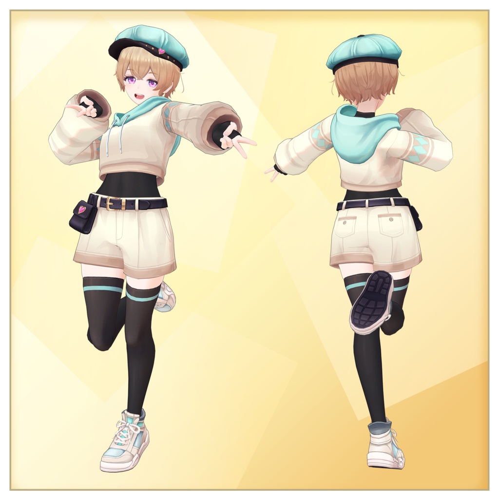 オリジナル3Dモデル「あさみ」