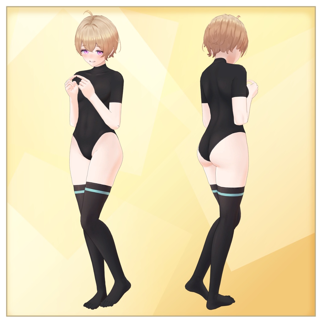 オリジナル3Dモデル「あさみ」