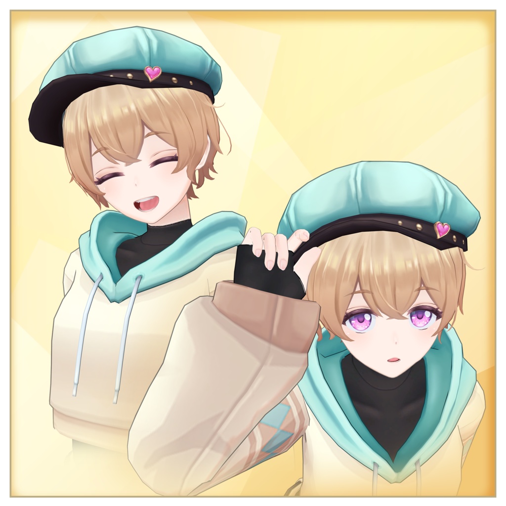 オリジナル3Dモデル「あさみ」