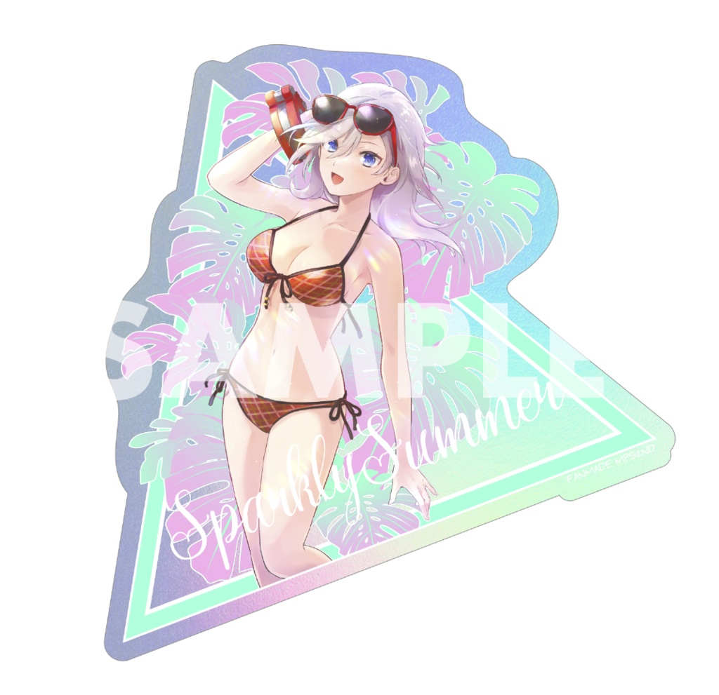 C100 アリサ ステッカー