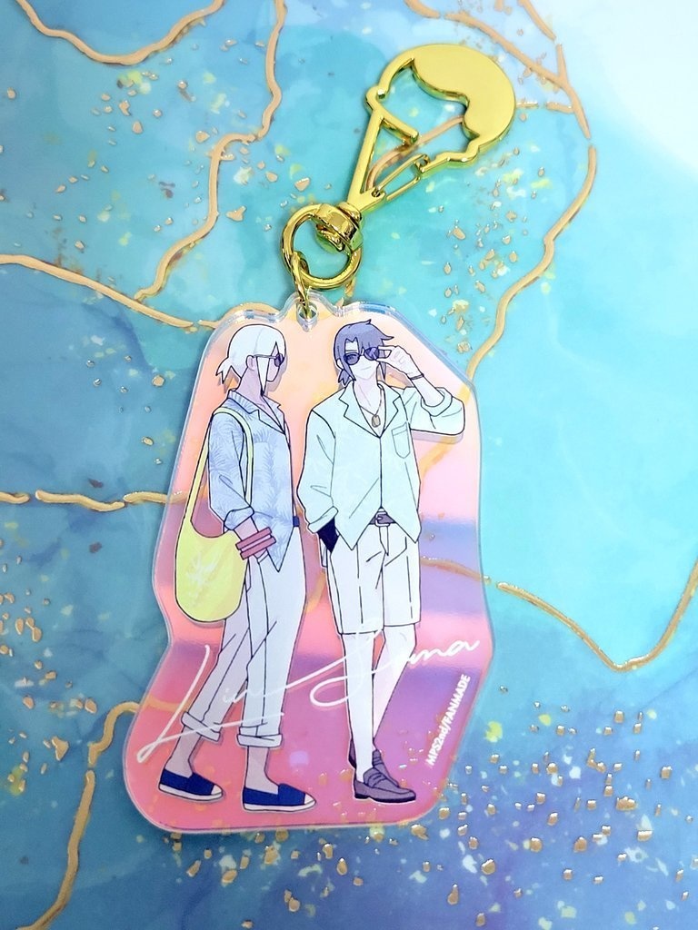 C102 おでかけアクリルスタンド/オーロラアクキー