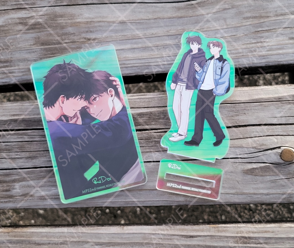 【再販】りどよい2 現パロ利土グッズセット