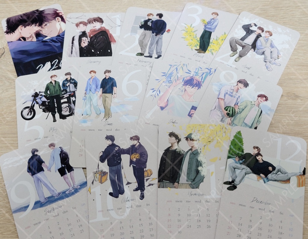 【再販】りどよい2 現パロ利土グッズセット