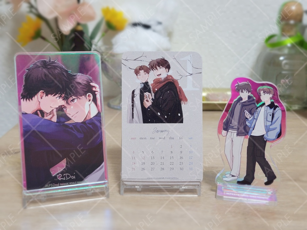 【再販】りどよい2 現パロ利土グッズセット