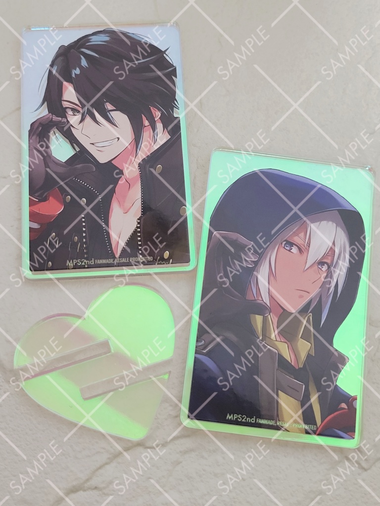 C107 リンソマ オーロラアクリルスタンドセット