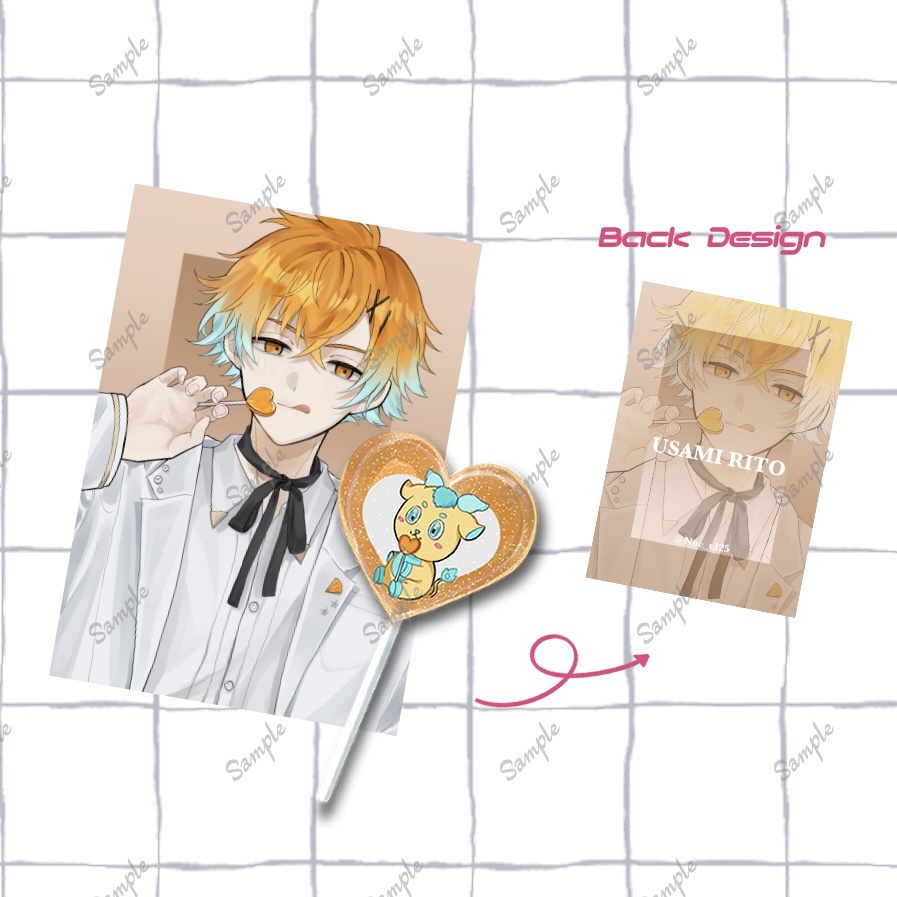 カード＆キャンディキーホルダーセット(リト)