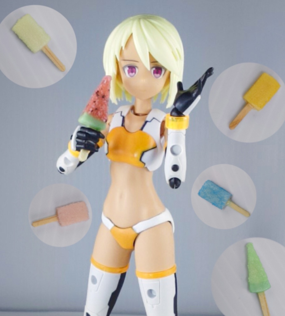 色んなバーのアイスのセット