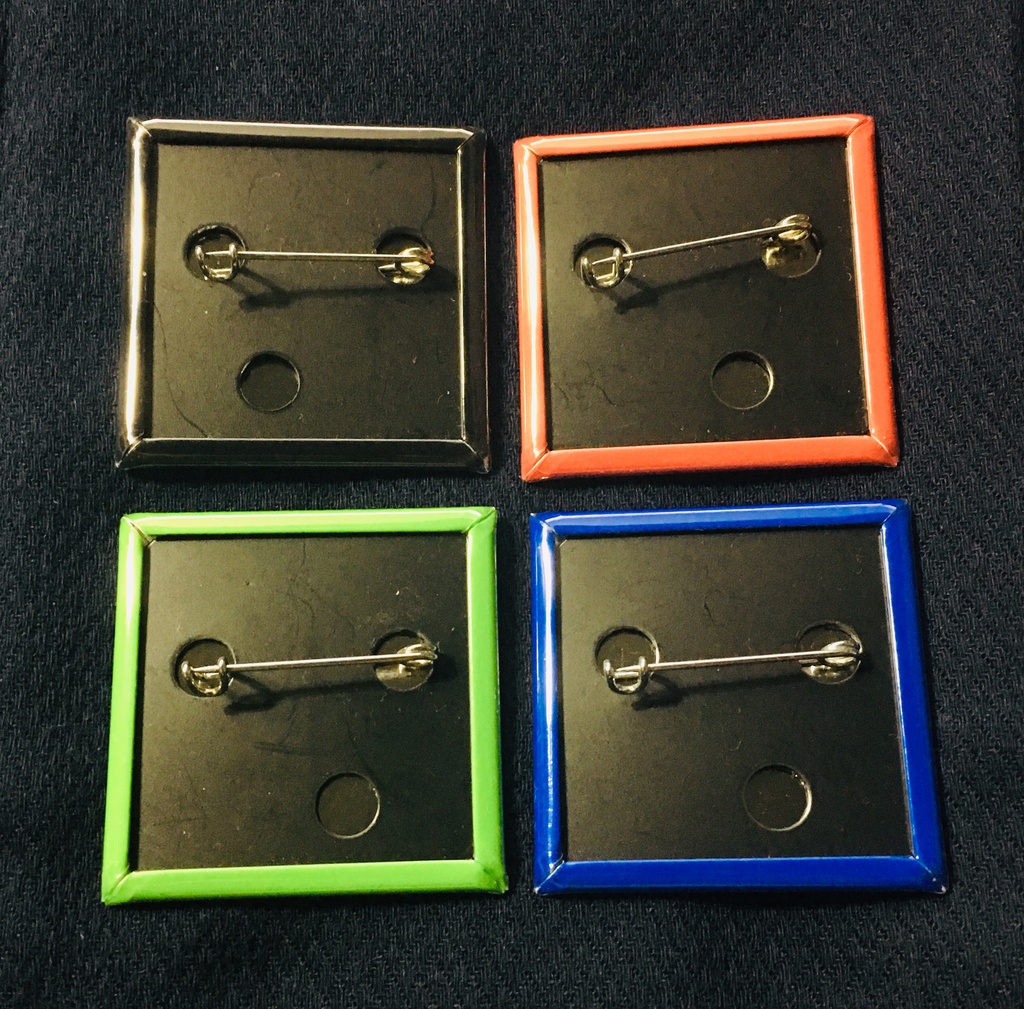 TEAMRYOZANPAKU缶バッチ