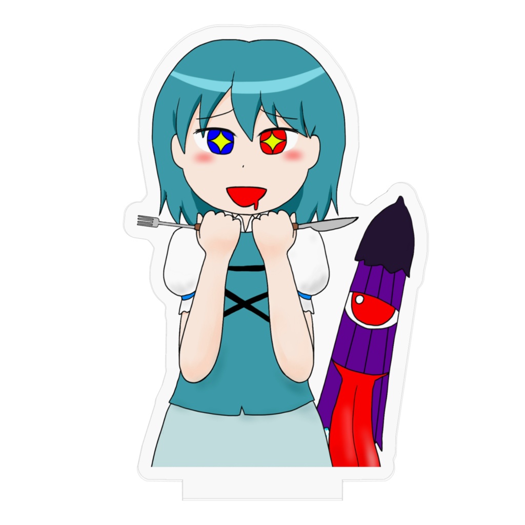 ごちそう食べたい小傘ちゃんアクスタ