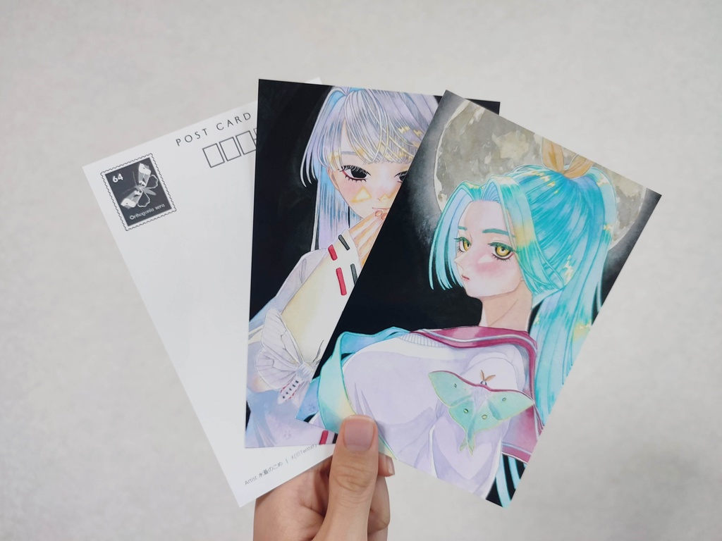 【ポストカード】月光/火光