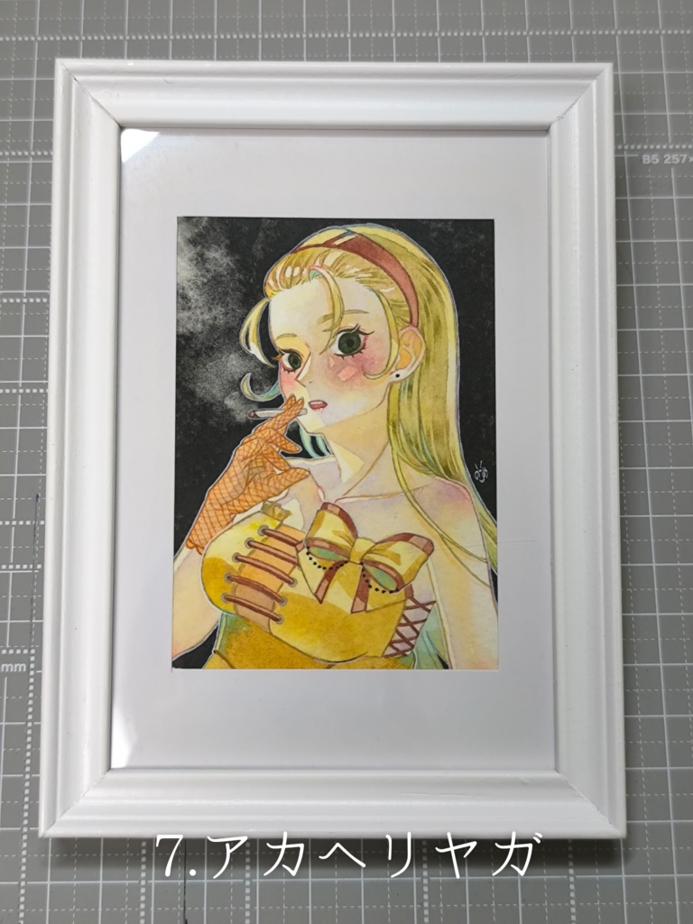 【額装原画】yー・~ girls