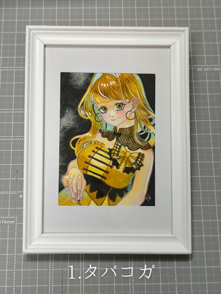 【額装原画】yー・~ girls