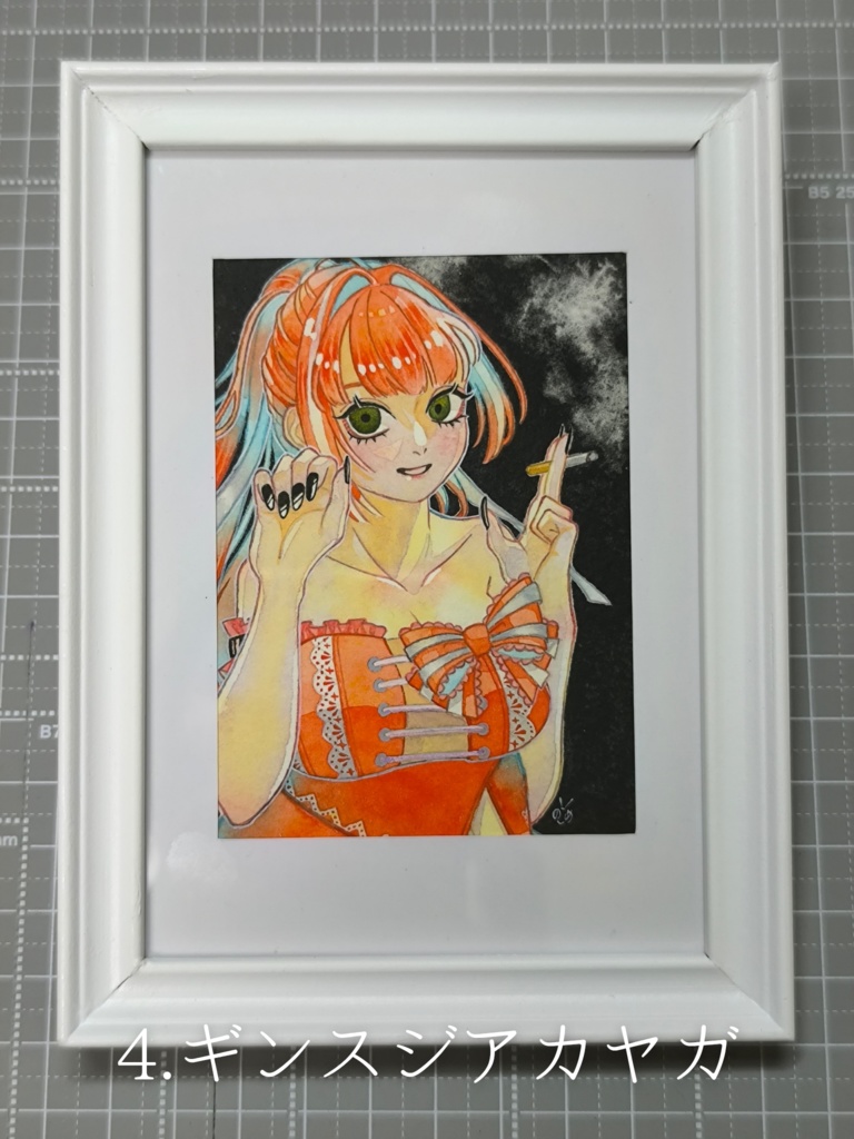 【額装原画】yー・~ girls