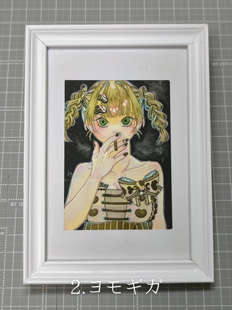 【額装原画】yー・~ girls