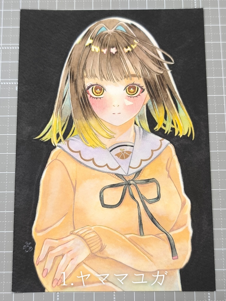 【額なし原画】ヤママユガシリーズ