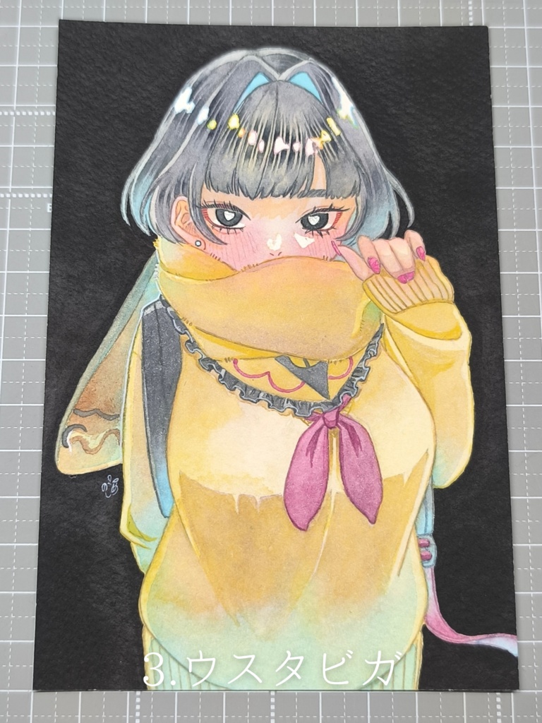 【額なし原画】ヤママユガシリーズ