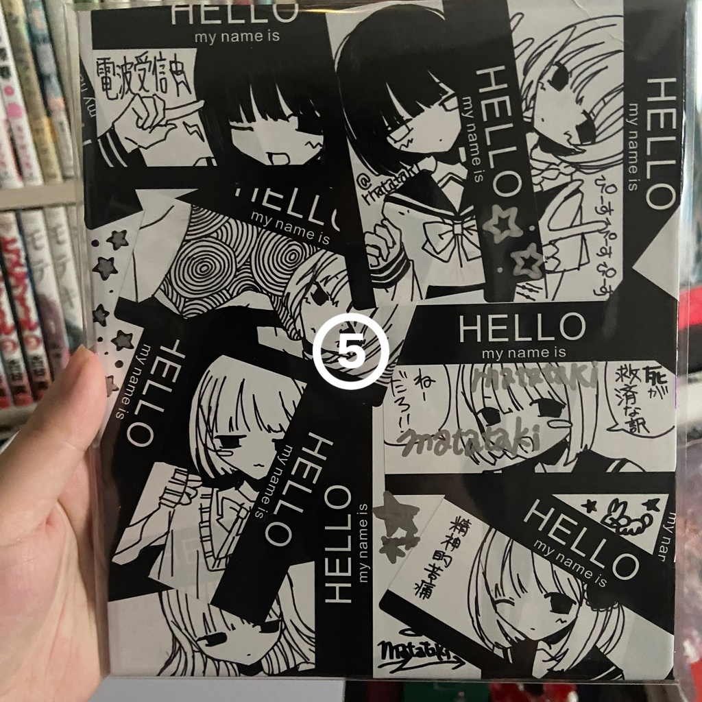 ステッカーコラージュボード