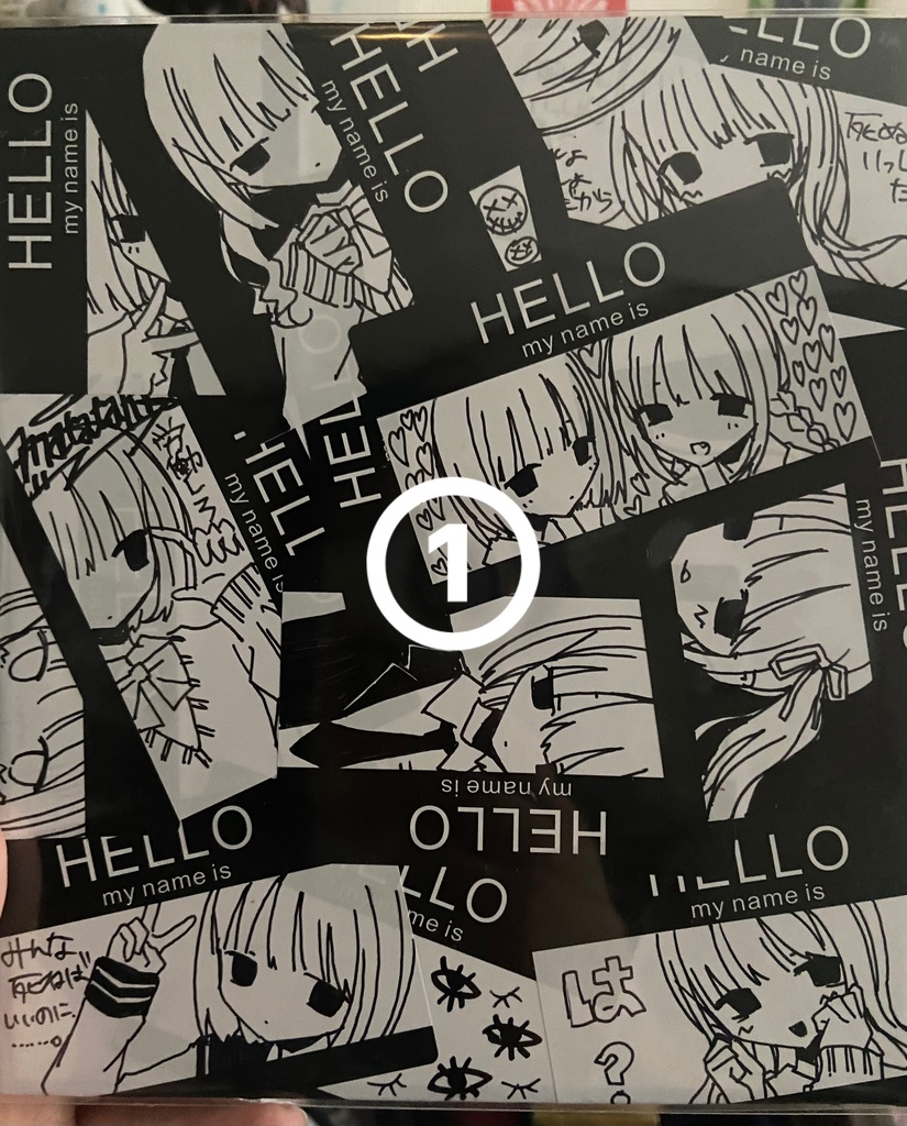 ステッカーコラージュボード