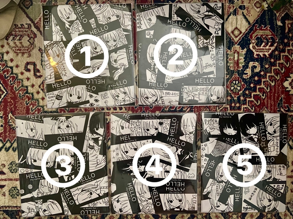 ステッカーコラージュボード