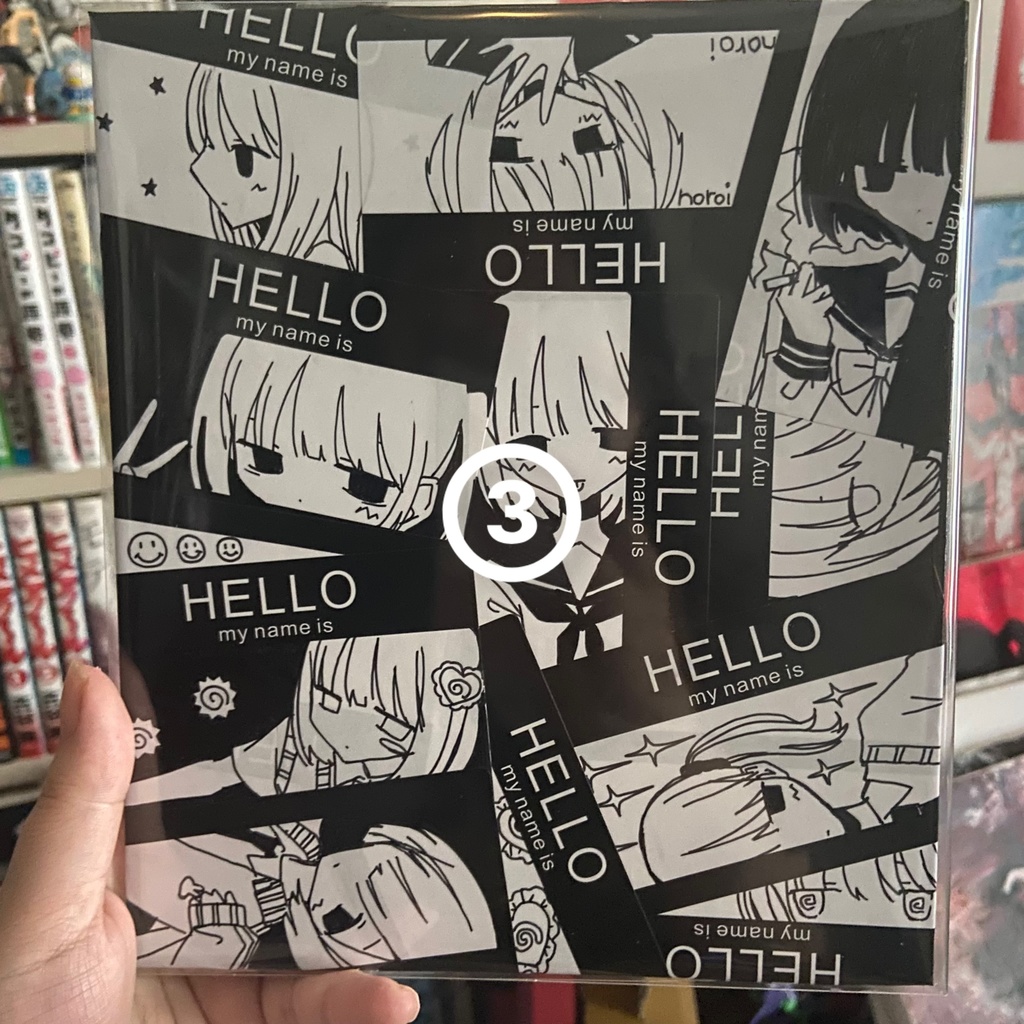 ステッカーコラージュボード