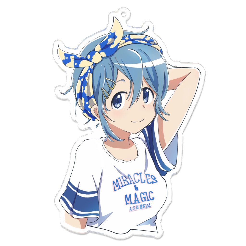夏服 美樹さやかアクリルキーホルダー