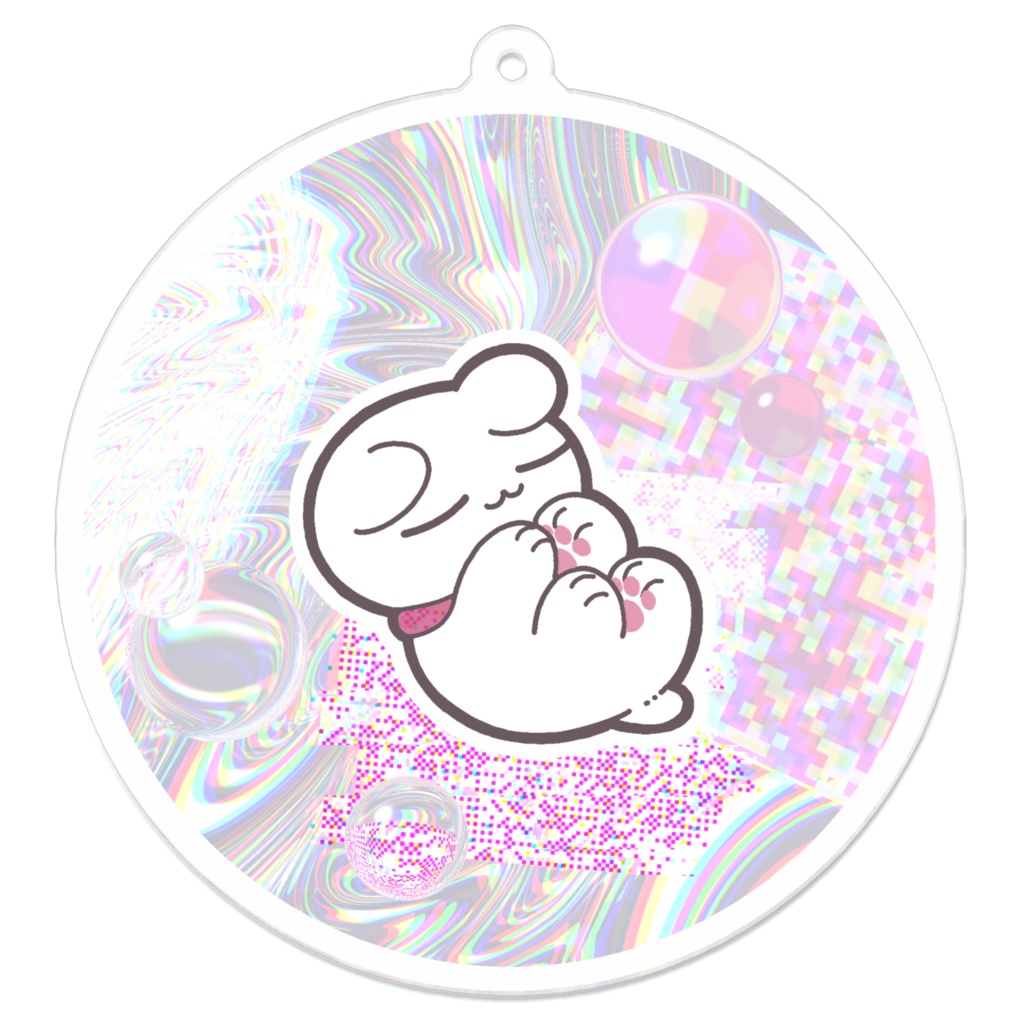 まんまるまぬけアクリルキーホルダー