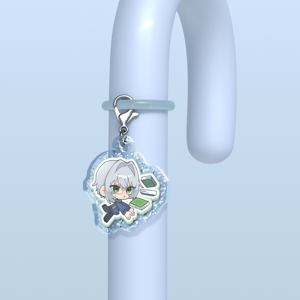 宮守しず 目印アクセサリ(あわわ)(30ｍｍ/ラメ)