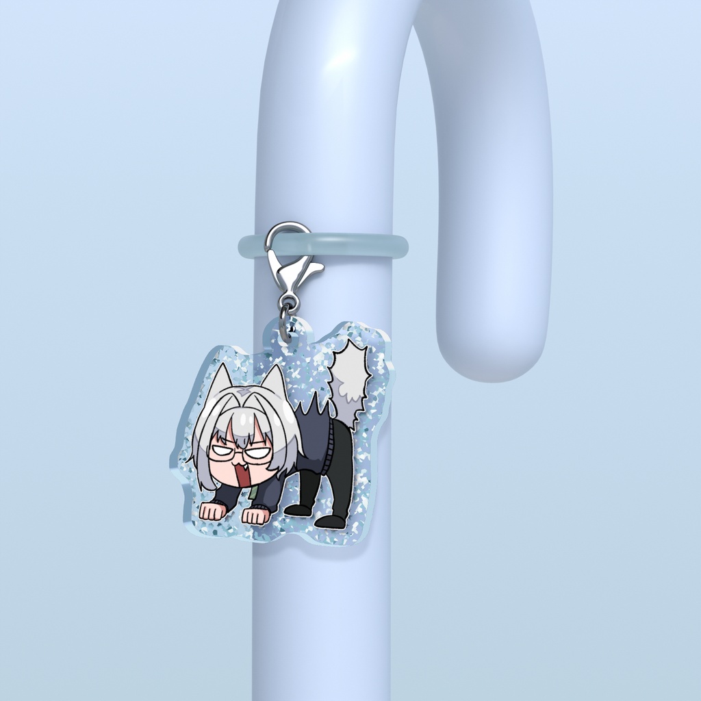 宮守しず 目印アクセサリ(シャー！)(30ｍｍ/ラメ)