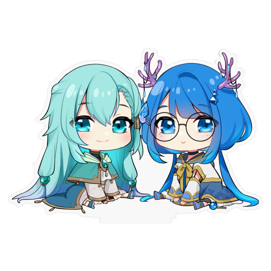 【R’entelicaグッズ】エルム凪&渡邊里佳子【アクリルフィギュア】