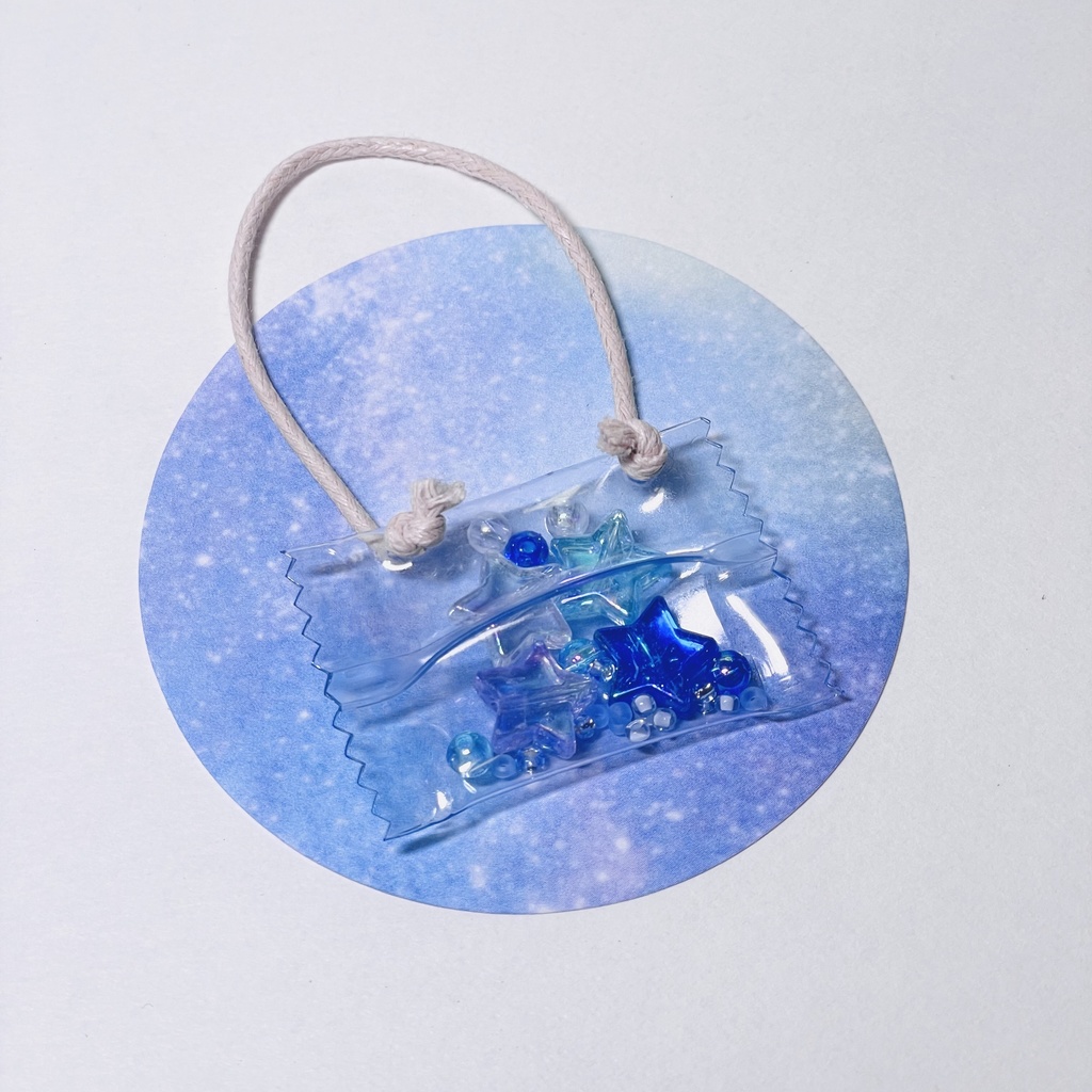 ぬいバッグ シャカシャカ «BLUE»