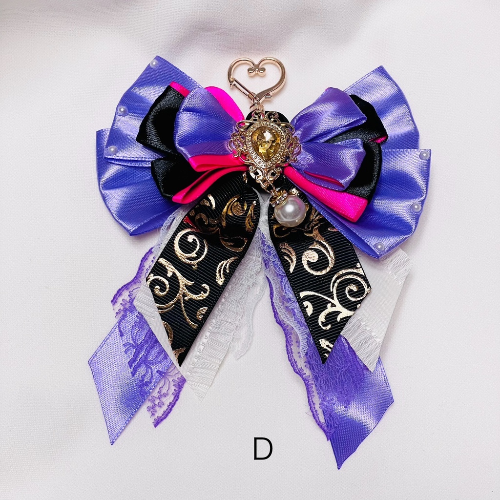 【非公式】概念系グッズ リボンキーホルダー