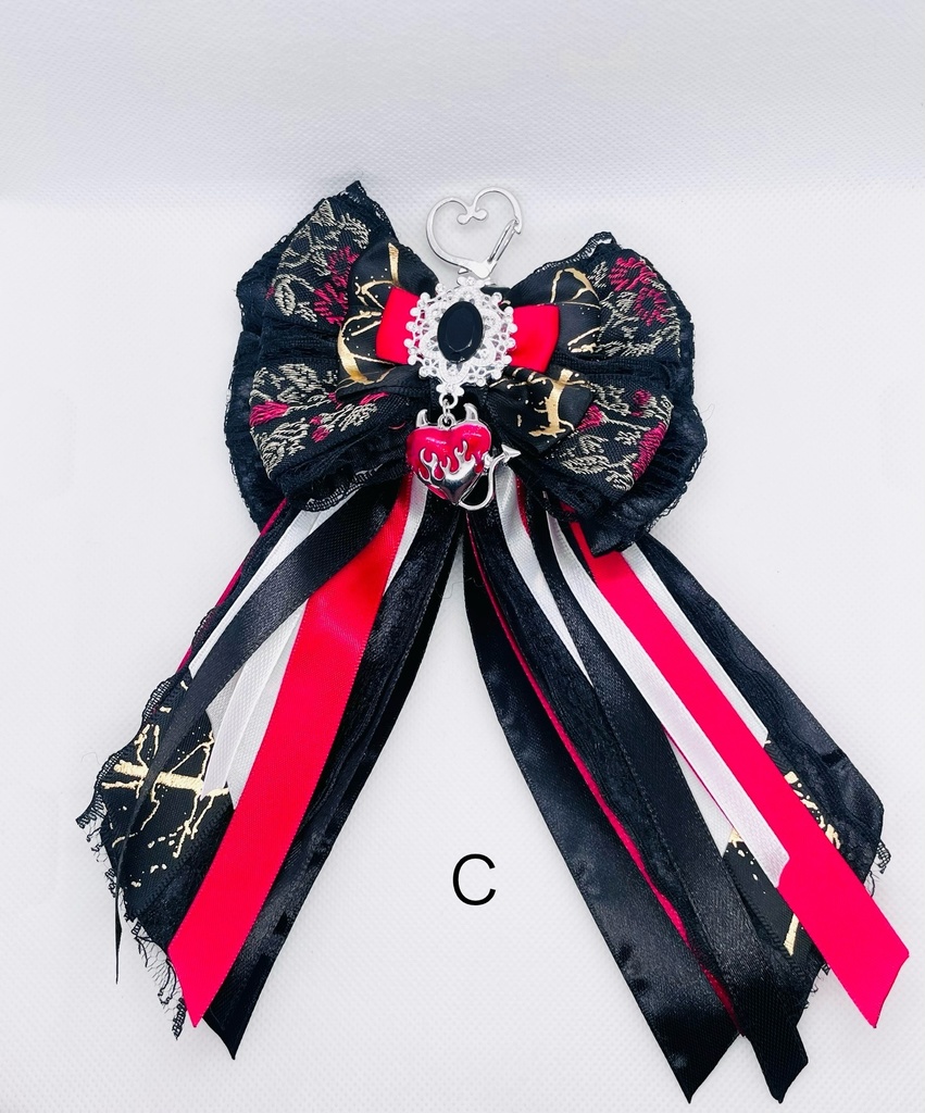 【非公式】概念系グッズ リボンキーホルダー