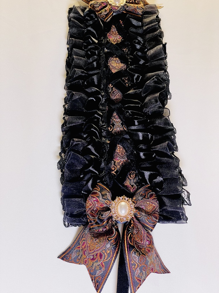 シックでレトロなヘッドドレス