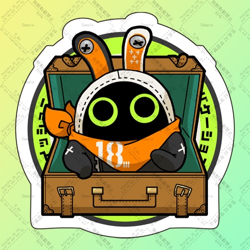 ボンプ大判ステッカー