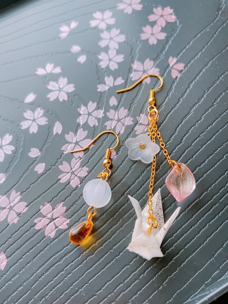 刀剣乱舞 鶴丸国永 イメージピアス