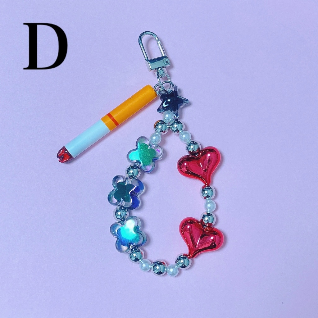 【非公式】概念カラービーズストラップ