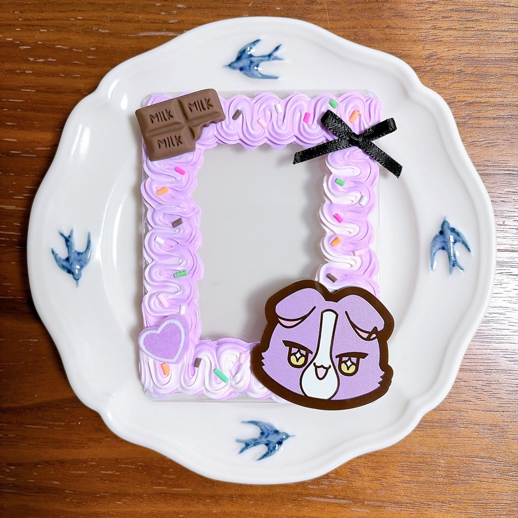 【非公式】♦︎☕️ホイップデコ硬質カードケース