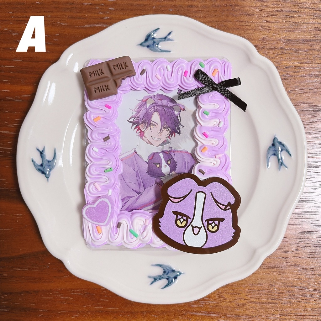 【非公式】♦︎☕️ホイップデコ硬質カードケース