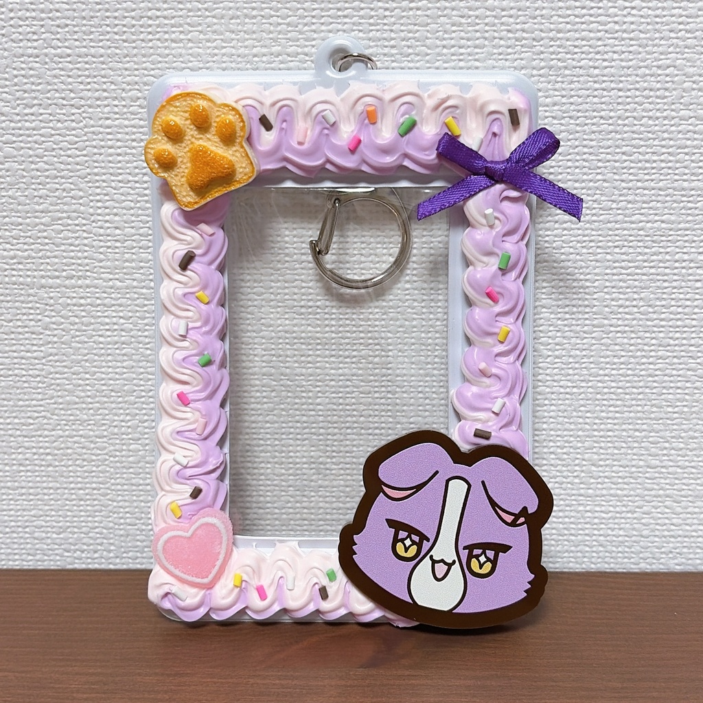 【非公式】♦︎☕️ホイップデコカードキーホルダー