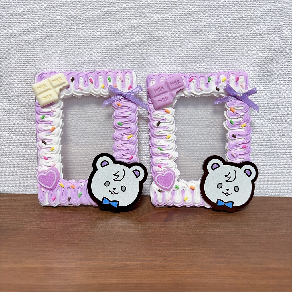 【非公式】🫖🌿ホイップデコ硬質カードケース